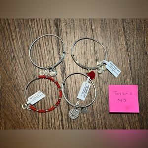 Alex and Ani- 4 bracelet bundle